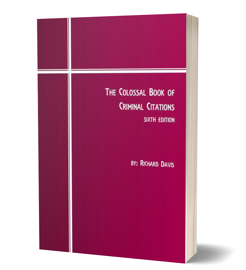 Cover of The Colossal Book of Criminal Citations